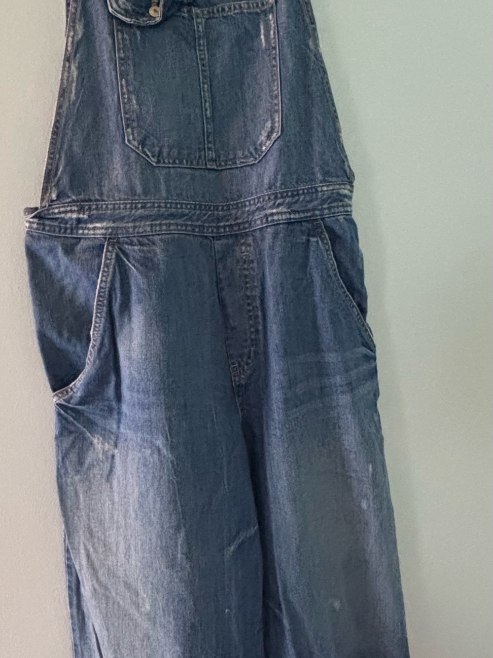 Zara Classic Blue Denim Overalls for Women